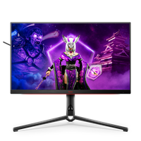 Monitoren 27" AOC Q27G2E/BK 2560 x 1440 QHD 155Hz schermmatrix VA