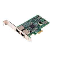 Netwerkkaarten DELL 5J77Y 2x RJ-45 PCI Express 1Gb