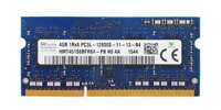 RAM-geheugen 1x 4GB Hynix SO-DIMM DDR3 1600MHz PC3-12800 | HMT451S6BFR8A-PB