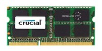 RAM-geheugen 1x 8GB Crucial SO-DIMM DDR3 1600MHz PC3-12800 | CT102464BF160B.M16FP