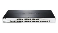 Schakelaar D-Link DGS-1510-28XMP 24x 1Gb 4x SFP+ 370 W PoE+