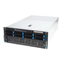 Server platform ASUS 4U ESC8000A-E12-SKU2/1G/3kW(2+2)/2 PCIe/2 NVMe 90SF02H2-M000M0 AMD x 2 DDR5 x 24 9 x 2.5" SATA/SAS/NVME PSU 2+2