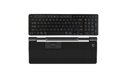 Bedraad muis Contour RollerMouse Pro Regular Vegan Leather + Balance Keyboard BK CDRMPROUS10213