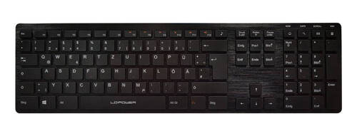 Bedraad toetsenbord LC-Power LC-KEY-5B-ALU QWERTZ