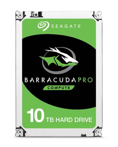 Harde schijf Seagate BarraCuda PRO 3.5'' HDD 10TB 7200RPM SATA 6Gb/s 256MB | ST10000DM0004