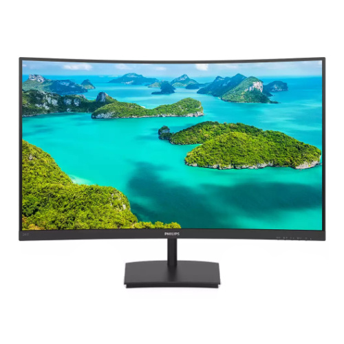 Monitoren 23.6" Philips E-line 241E1SC/00 1920 x 1080 Full HD 75Hz schermmatrix VA