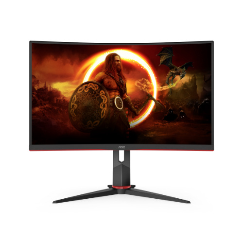 Monitoren 27" AOC CQ27G2U/BK 2560 x 1440 QHD 144Hz schermmatrix VA