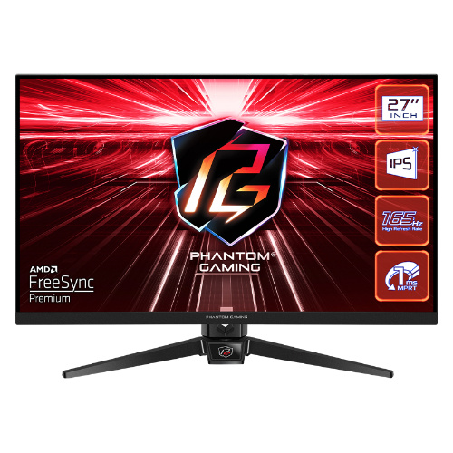 Monitoren 27" ASRock Phantom Gaming PG27FF1A 1920 x 1080 Full HD 165Hz schermmatrix IPS