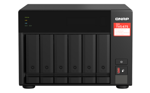 NAS-server QNAP TVS-675-8G 6x SSD | HDD SATA 8GB RAM