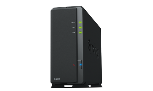 NAS-server Synology DS118 1x SSD | HDD SATA 1GB RAM