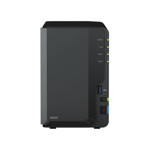 NAS-server Synology DS223 2x SSD | HDD SATA 2GB RAM