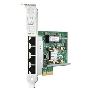 Netwerkkaarten HPE 649871-001 4x RJ-45 PCI Express 1Gb