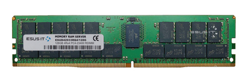 RAM-geheugen 1x 128GB ESUS IT ECC REGISTERED DDR4 4Rx4 2933MHz PC4-23400 RDIMM | ESUD42933RQ4/128G