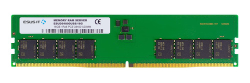 RAM-geheugen 1x 16 GB ESUS IT NON-ECC UNBUFFERED DDR5 4800MHz PC5-38400 UDIMM | ESUD54800US8/16G