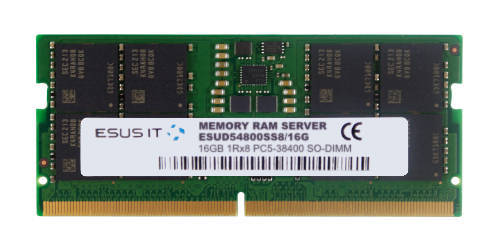 RAM-geheugen 1x 16 GB ESUS IT SO-DIMM DDR5 4800MHz PC5-38400 | ESUD54800SS8/16G