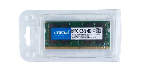 RAM-geheugen 1x 16GB Crucial SO-DIMM DDR4 3200MHz PC4-25600 | CT16G4SFRA32A