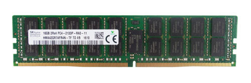 RAM-geheugen 1x 16GB Hynix ECC REGISTERED DDR4 2133MHz PC4-17000 RDIMM | HMA42GR7AFR4N-TF