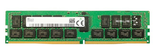 RAM-geheugen 1x 16GB Hynix ECC REGISTERED DDR4 2Rx8 2666MHz PC4-21300 RDIMM | HMA82GR7CJR8N-VK