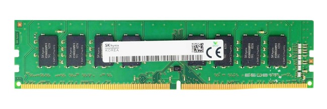 RAM-geheugen 1x 16GB Hynix NON-ECC UNBUFFERED DDR4 2400MHz PC4-19200 UDIMM | HMA82GU6CJR8N-UH