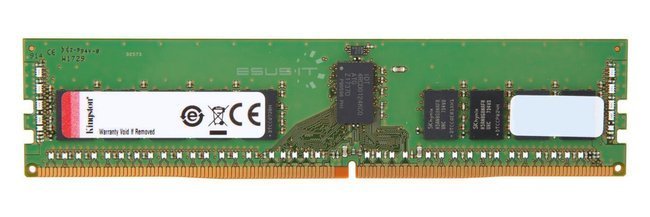 RAM-geheugen 1x 16GB Kingston ECC REGISTERED DDR4 1Rx4 2400MHz PC4-19200 RDIMM | KSM24RS4L/16MEI