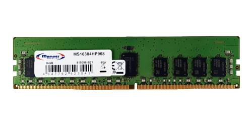 RAM-geheugen 1x 16GB Memory Solutions ECC REGISTERED DDR4 1Rx4 2666MHz PC4-21300 RDIMM | MS16384HP968