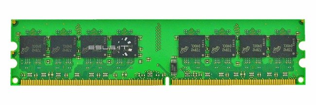 RAM-geheugen 1x 1GB ELPIDA NON-ECC UNBUFFERED DDR2 667MHz PC2-5300 UDIMM | HP P/N: 377726-888