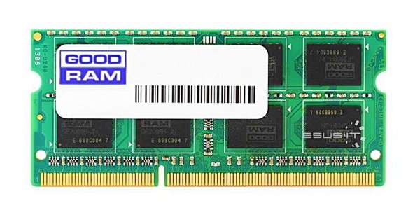 RAM-geheugen 1x 1GB GoodRAM SO-DIMM DDR3 1333MHz PC3-10600 | GR1333S364L9/1G