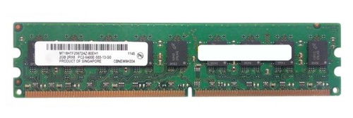 RAM-geheugen 1x 2GB ESUS IT ECC UNBUFFERED DDR2 800MHz PC2-6400 UDIMM | ESUD2800ED8/2G