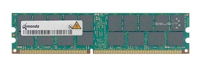 RAM-geheugen 1x 2GB QIMONDA ECC REGISTERED DDR3 1333MHz PC3-10600 RDIMM | IMSH2GP02A1F1V-13G