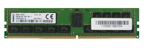 RAM-geheugen 1x 32GB Kingston ECC REGISTERED DDR4 2Rx4 2400MHz PC4-19200 RDIMM | HP24D4R7D4HAI-32