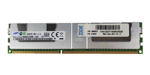 RAM-geheugen 1x 32GB Samsung ECC LOAD REDUCED DDR3 4Rx4 1600MHz PC3-12800 LRDIMM | M386B4G70DM0-YK0