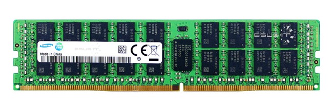 RAM-geheugen 1x 32GB Samsung ECC REGISTERED DDR4 2Rx4 2933MHz PC4-23400 RDIMM | M393A4K40CB2-CVF