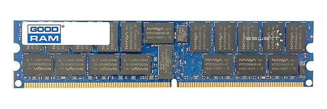 RAM-geheugen 1x 4GB GoodRAM ECC REGISTERED DDR2 667MHz PC2-5300 RDIMM | W-MEM67R2D44G