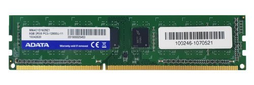 RAM-geheugen 1x 8GB ADATA NON-ECC UNBUFFERED DDR3 1600MHz PC3-12800 UDIMM | MI64C1D1629Z1