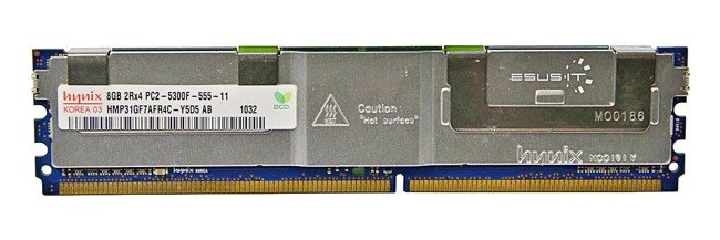 RAM-geheugen 1x 8GB Hynix ECC FULLY BUFFERED DDR2 667MHz PC2-5300 FBDIMM | HMP31GF7AFR4C-Y5D