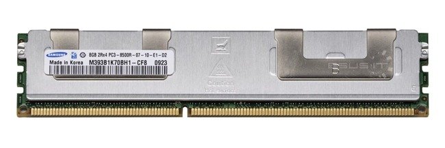 RAM-geheugen 1x 8GB Samsung ECC REGISTERED DDR3 1066MHz PC3-8500 RDIMM | M393B1K70BH1-CF8