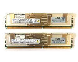 RAM-geheugen 2x 4GB HP Proliant & Workstation DDR2 667MHz FULLY BUFFERED | 397415-B21