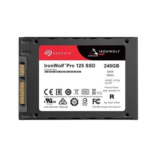 SSD-schijf Seagate IronWolf 240GB 2.5'' SATA 6Gb/s | ZA240NX1A001