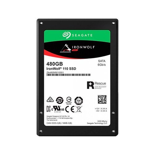 SSD-schijf Seagate IronWolf 480GB 2.5'' SATA 6Gb/s | ZA480NM10011