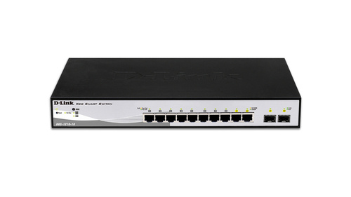 Schakelaar D-Link DGS-1210-10/E 8x 1Gb 2x SFP