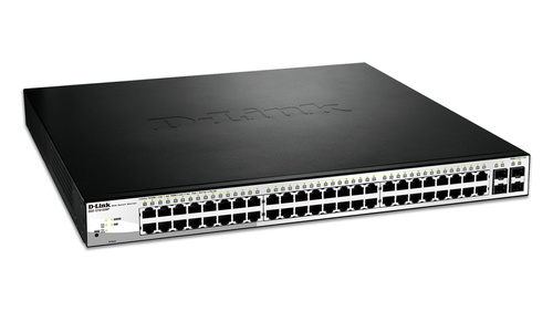 Schakelaar D-Link DGS-1210-52MP 48x 1Gb 4x SFP 370 W PoE+