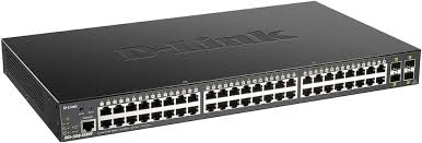 Schakelaar D-Link DGS-1250-52XMP/E 48x 1Gb 4x SFP+ 370 W PoE+