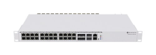 Schakelaar Mikrotik CRS326-4C+20G+2Q+RM 20x 100/1000/2500 4x RJ-45/SFP+ combo  2x QSFP+