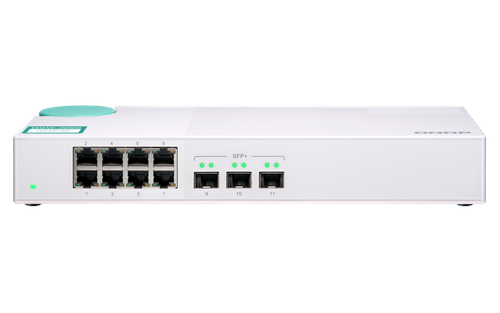 Schakelaar QNAP QSW-308S 8x RJ-45 10/100/1000 Mbps 3x SFP+