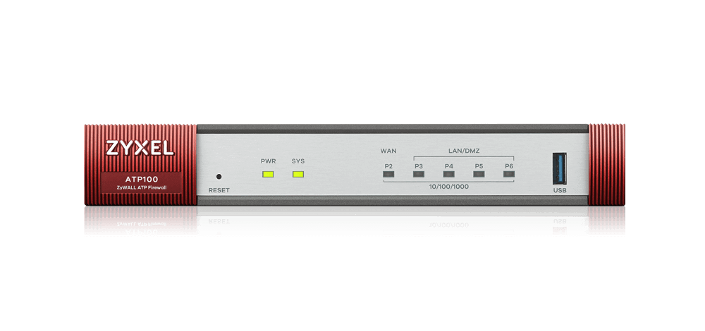 Security Zyxel ATP100-EU0112F 3x RJ-45 10/100/1000 1x RJ-45 10/100/1000 1x SFP