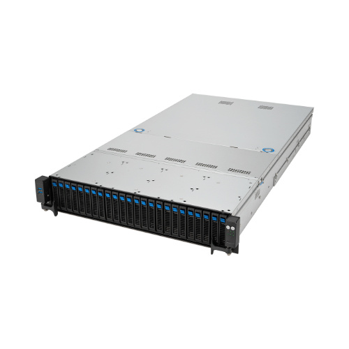 Server platform ASUS 2U RS520A-E12-RS24U/1G/1.6kW/16NVMe/FAN/RH/OCP/GPU 90SF02G1-M00350 AMD x 1 DDR5 x 24 24+2 x 2.5" SATA/SAS/NVME PSU 1+1