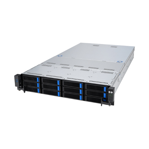 Server platform ASUS 2U RS520A-E12-RS24U/1G/1.6kW/24NVMe/RH/OCP 90SF02G1-M000D0 AMD x 1 DDR5 x 24 24+2 x 2.5" NVMe PSU 1+1