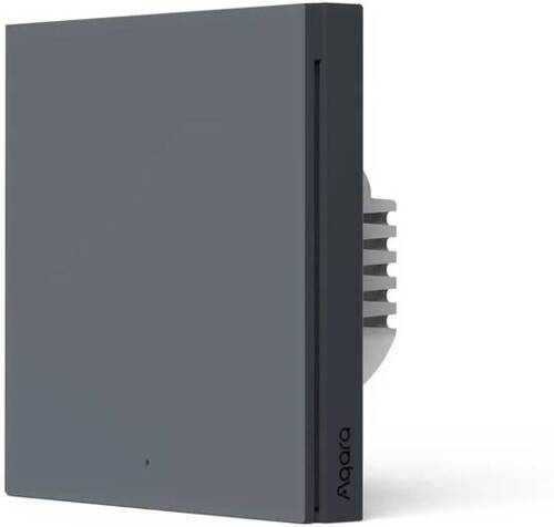 Slimme schakelaar Aqara Smart Wall Switch H1 EU (No Neutral) Gray | WS-EUK01-G