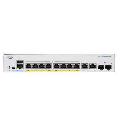 Switch Cisco Business CBS350-8FP-2G-EU 8x 1Gb 2x RJ-45/SFP 120 W PoE+