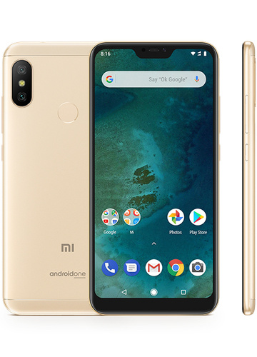 Xiaomi Mi A2 Lite 14,8 cm (5.84") Dual SIM 4G 4 GB 64 GB 4000 mAh Złoto